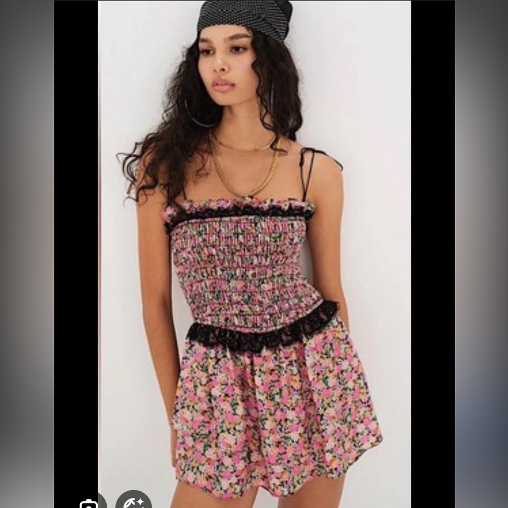 🍋nwt for love & lemons Juanita mini dress medium sold out!
